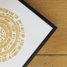 Load image into Gallery viewer, Navy blue frame detail