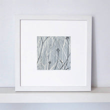 Load image into Gallery viewer, Linocut Triptych in Parma Gray by Sarah Knight