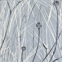 Load image into Gallery viewer, Linocut Triptych in Parma Gray by Sarah Knight