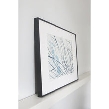 Load image into Gallery viewer, Denham Grasses in Stone & Hague Blue by Sarah Knight Side