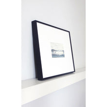 Load image into Gallery viewer, Landscape in Icelandic White is an original oil painting by artist Sarah Knight in soft green, blue, grey and turquoise. Available framed or unframed.