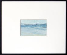 Load image into Gallery viewer, Original oil painting by artist Sarah Knight in soft greens, blues and turquoise. Wall.