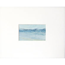 Load image into Gallery viewer, Original oil painting by artist Sarah Knight in soft greens, blues and turquoise. Available framed or unframed.