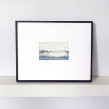 Load image into Gallery viewer, Landscape in Icelandic White is an original oil painting by artist Sarah Knight in soft green, blue, grey and turquoise. Available framed or unframed.