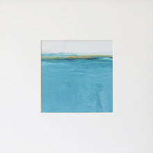 Load image into Gallery viewer, Landscape in Welsh Teal by Sarah Knight in Mount