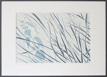 Load image into Gallery viewer, Denham Grasses in Stone & Hague Blue by Sarah Knight Display