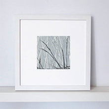Load image into Gallery viewer, Linocut Triptych in Parma Gray by Sarah Knight