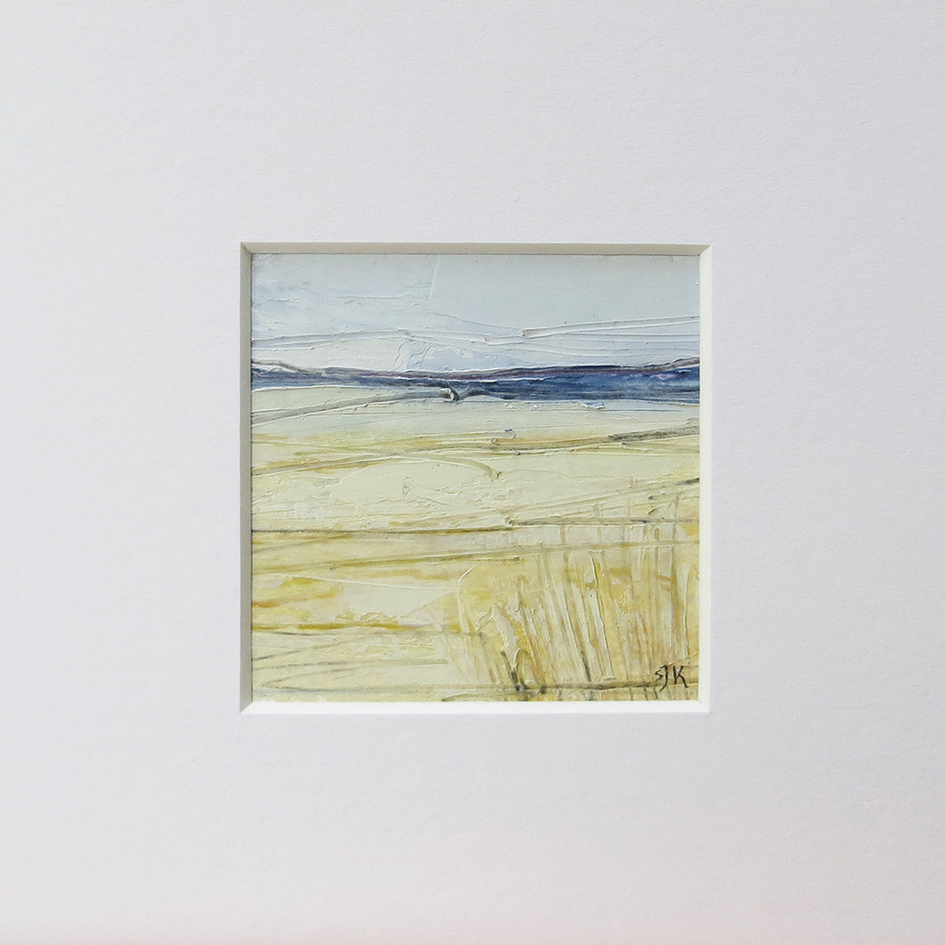 Mini original oil landscape by London based artist Sarah Knight